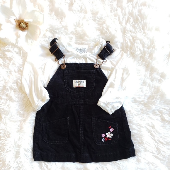 OshKosh B'gosh Other - OshKosh corduroy overall dress and onsie